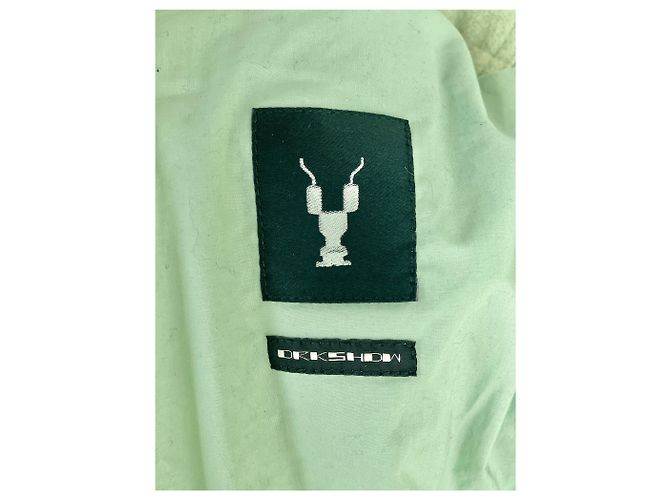 Rick Owens DRKSHDW AW20 PERFORMA Half-Zip Pullover Windbreaker Jacket Green - vista 8
