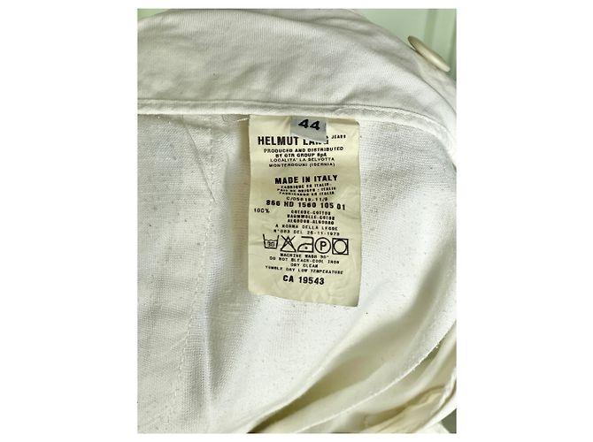 Helmut Lang AW99 3D Pocket Flight Cargo Pants White - view 14