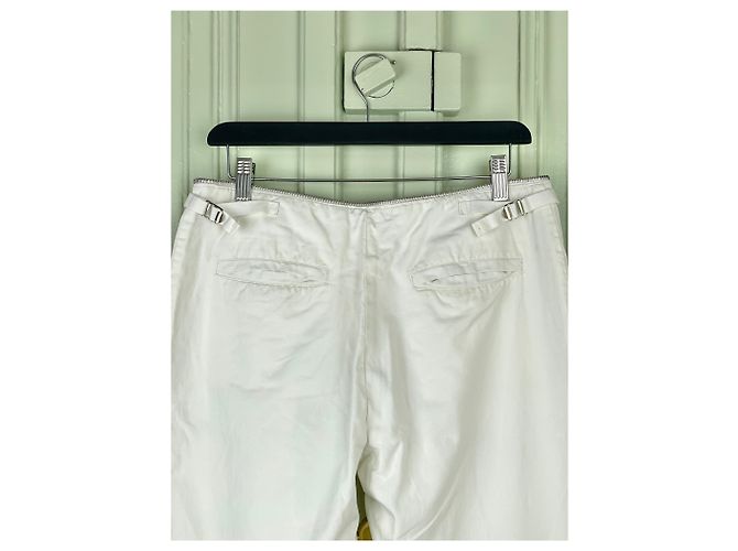 Helmut Lang AW99 3D Pocket Flight Cargo Pants White - view 9