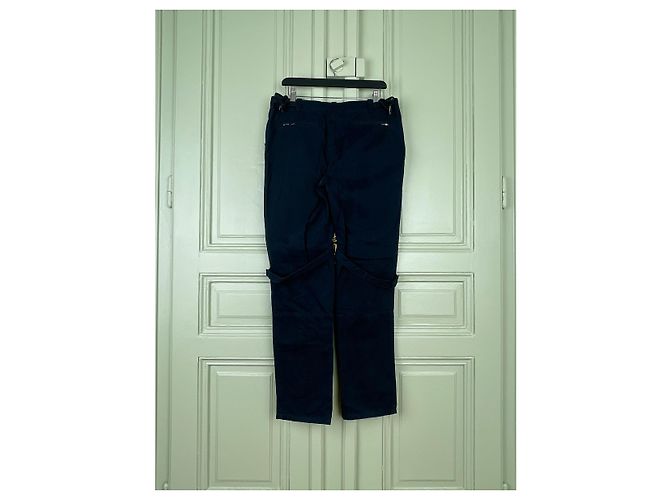 Helmut Lang AW99 Multi-Zipper Bondage Flugcargo-Hose Schwarz - Ansicht 2
