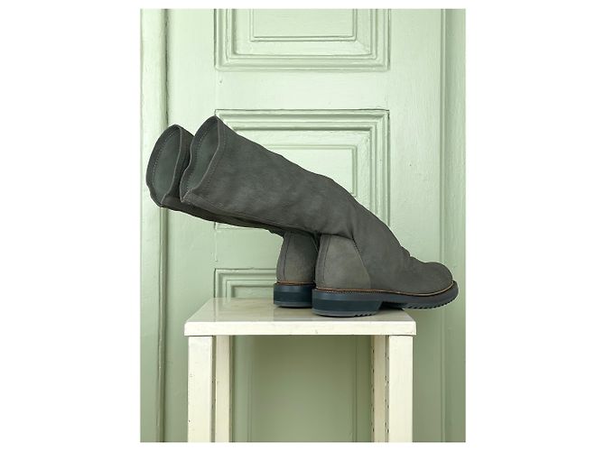 Stivali a calza Army Creeper di Rick Owens Marrone - vista 2