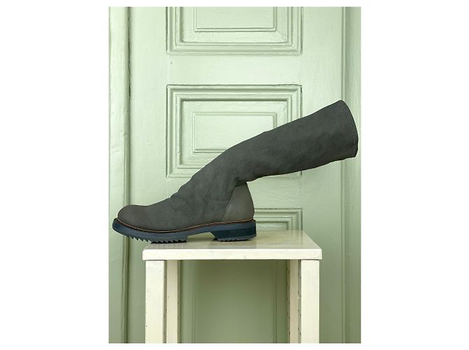 Stivali a calza Army Creeper di Rick Owens Marrone - vista 3