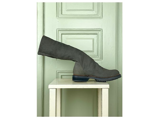 Stivali a calza Army Creeper di Rick Owens Marrone - vista 4