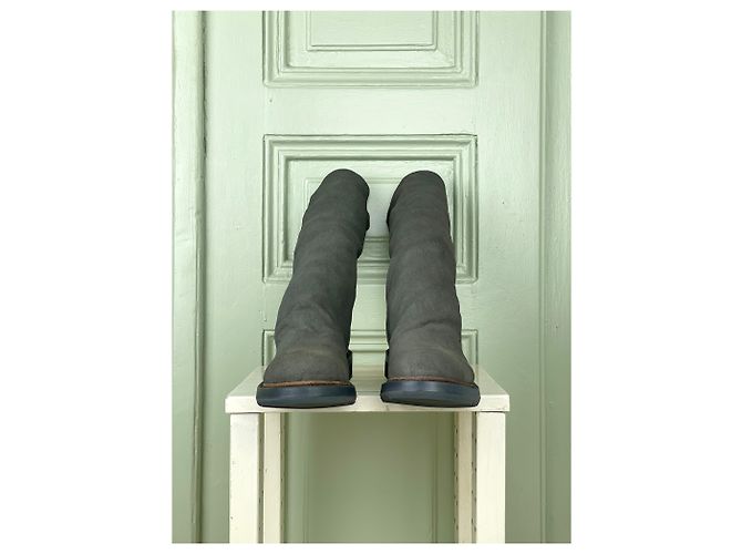 Stivali a calza Army Creeper di Rick Owens Marrone - vista 5