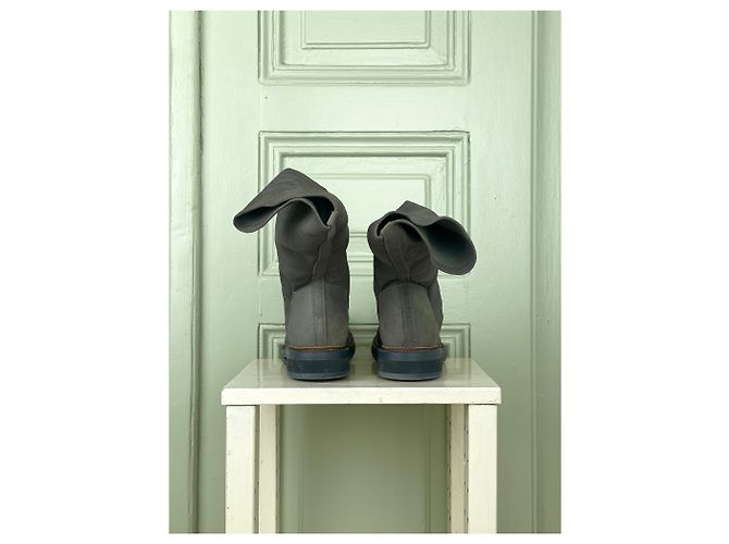 Stivali a calza Army Creeper di Rick Owens Marrone - vista 6