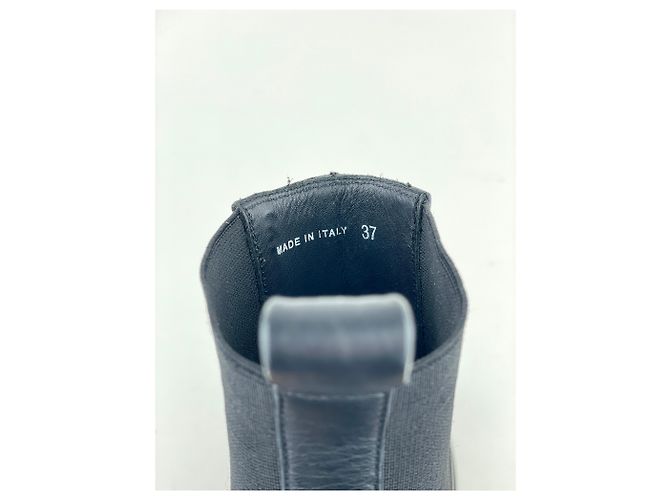 Botas Megatooth Beatle Rick Owens Negro - vista 10