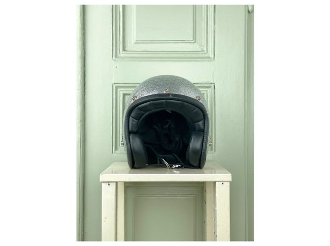 Maison Martin Margiela Borsa a Spalla Glitter Helmet di Maison Margiela Argento - vista 2