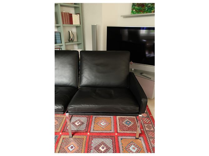 Autre Marque Kill International 1960s FK 6722 Jorgen Kastholm & Preben Fabricius Sofa Black - view 10