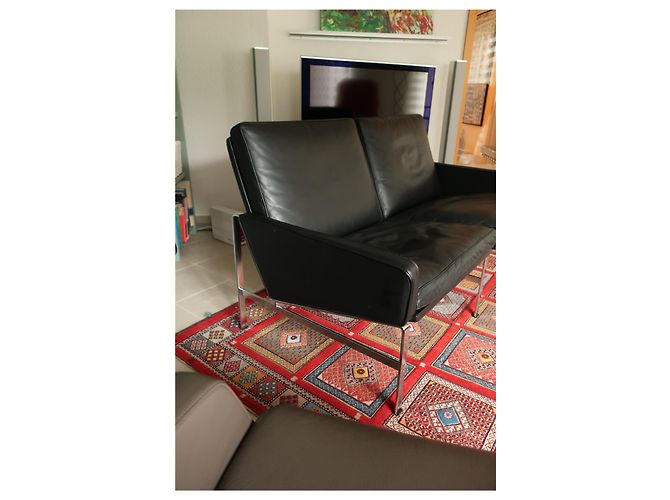 Autre Marque Kill International 1960s FK 6722 Jorgen Kastholm & Preben Fabricius Sofa Black - view 11