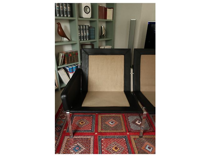 Autre Marque Kill International 1960s FK 6722 Jorgen Kastholm & Preben Fabricius Sofa Black - view 12