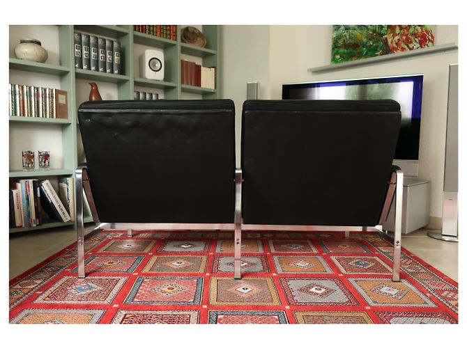 Autre Marque Kill International 1960s FK 6722 Jorgen Kastholm & Preben Fabricius Sofa Black - view 4