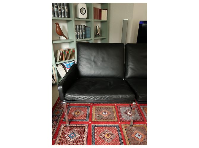 Autre Marque Kill International 1960s FK 6722 Jorgen Kastholm & Preben Fabricius Sofa Black - view 8