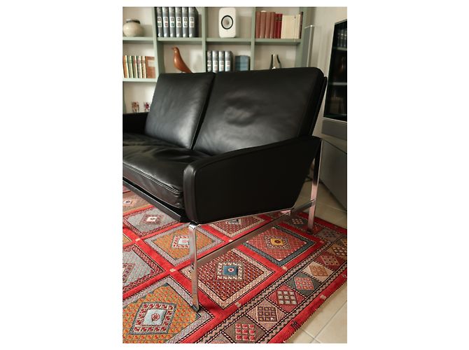 Autre Marque Kill International 1960s FK 6722 Jorgen Kastholm & Preben Fabricius Sofa Black - view 9