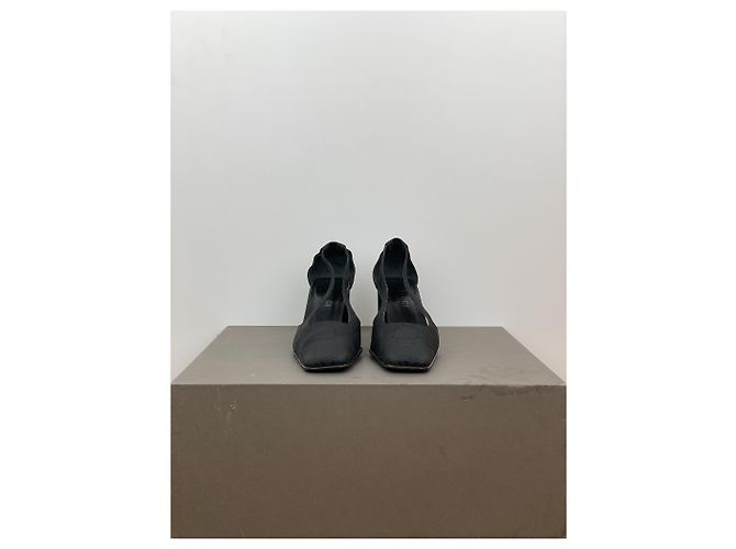 Décolleté Slingback Monogram a punta quadrata Gucci di Tom Ford SS98 Nero - vista 5