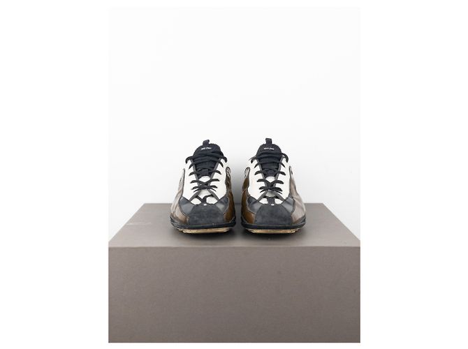 Sneakers ibride con suola a tacchetti Miu Miu AW04 Marrone - vista 5