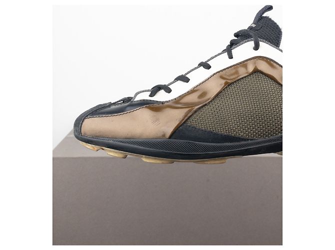 Sneakers ibride con suola a tacchetti Miu Miu AW04 Marrone - vista 8