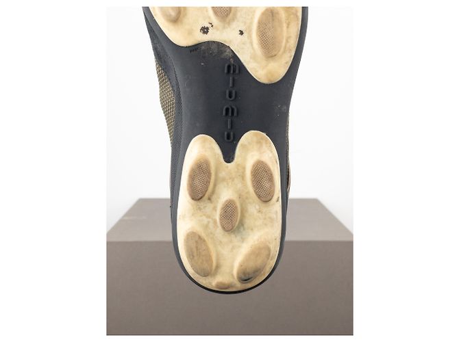Sneakers ibride con suola a tacchetti Miu Miu AW04 Marrone - vista 9