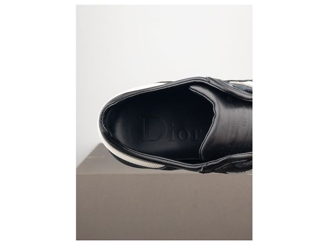 Sneakers basse Dior Homme di Hedi Slimane AW07 ‘B41’ Nero - vista 8