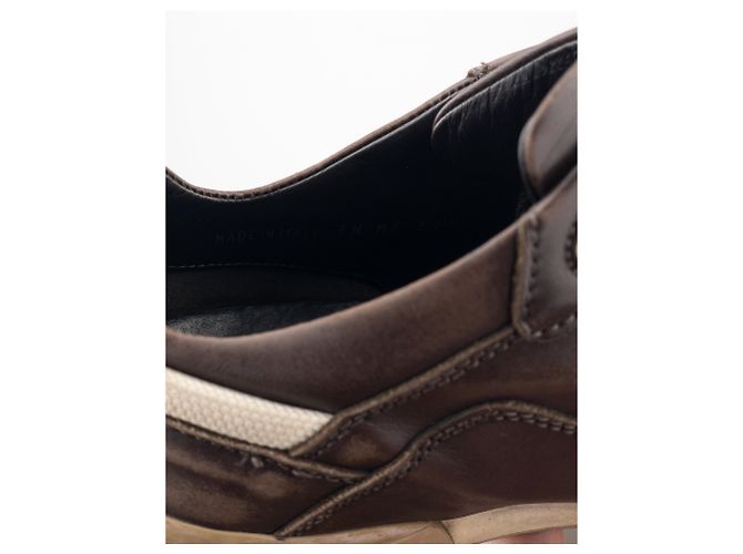 Sneaker basse Dior Homme di Hedi Slimane AW07 ‘B41’ Marrone - vista 10
