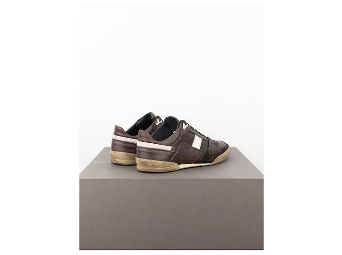 Sneaker basse Dior Homme di Hedi Slimane AW07 ‘B41’ Marrone - vista 2