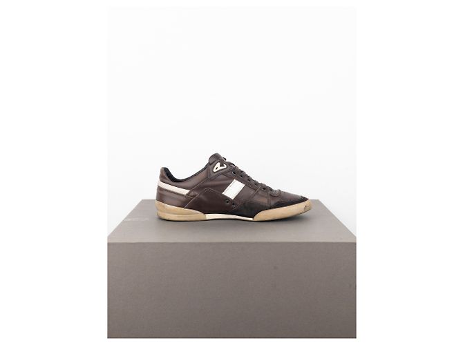 Sneaker basse Dior Homme di Hedi Slimane AW07 ‘B41’ Marrone - vista 4