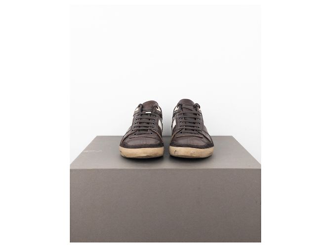 Sneaker basse Dior Homme di Hedi Slimane AW07 ‘B41’ Marrone - vista 5