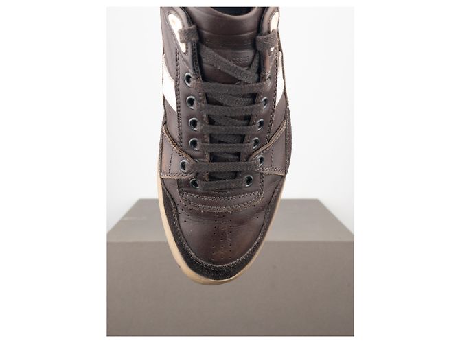 Sneaker basse Dior Homme di Hedi Slimane AW07 ‘B41’ Marrone - vista 7