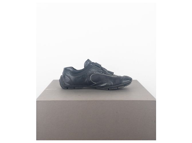 Sneakers da guida Monte Carlo Prada degli anni 2000 Nero - vista 4