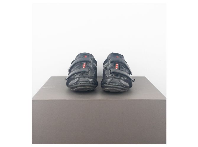 Sneakers da guida Monte Carlo Prada degli anni 2000 Nero - vista 5