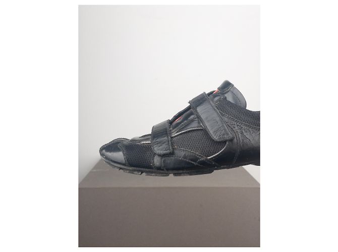 Sneakers da guida Monte Carlo Prada degli anni 2000 Nero - vista 8