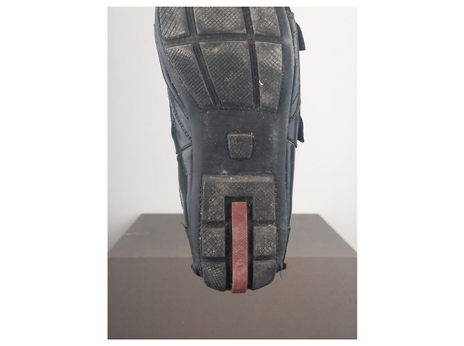 Sneakers da guida Monte Carlo Prada degli anni 2000 Nero - vista 9