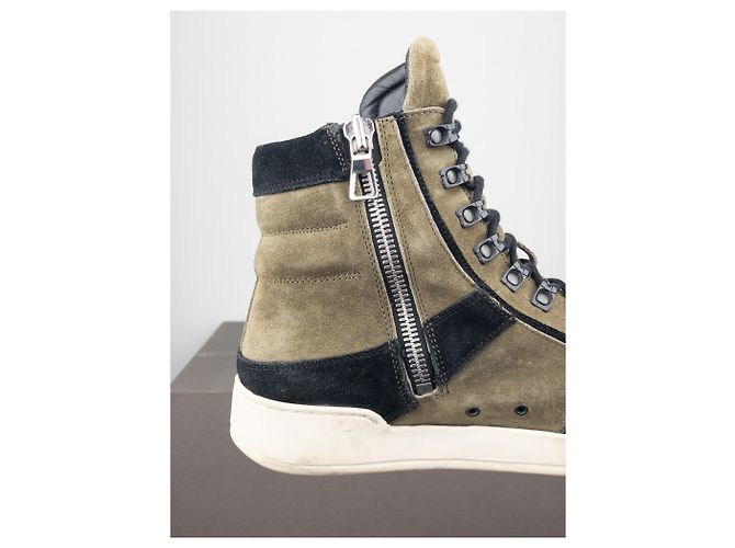 Tênis de cano alto Balmain x H&M AW14 - vista 11