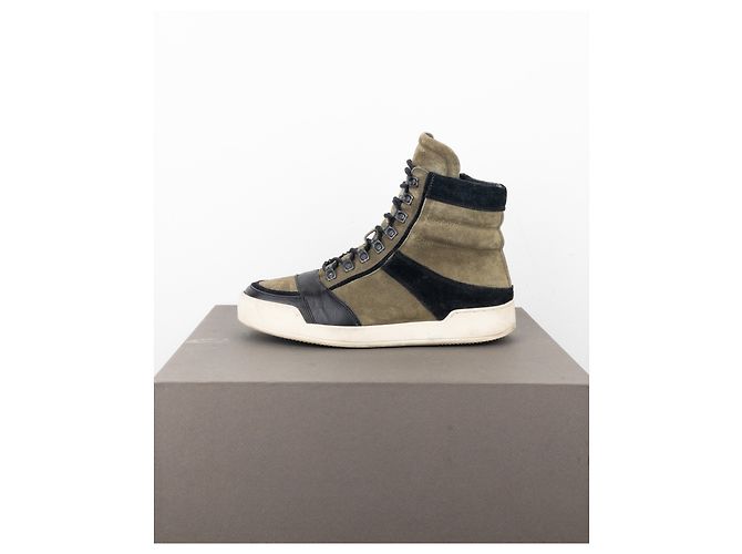 Tênis de cano alto Balmain x H&M AW14 - vista 3