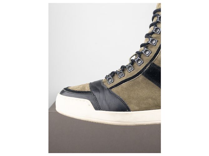 Tênis de cano alto Balmain x H&M AW14 - vista 8