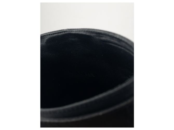 Botas de vaquero híbridas con hebilla Prada de los 2000 Negro - vista 10