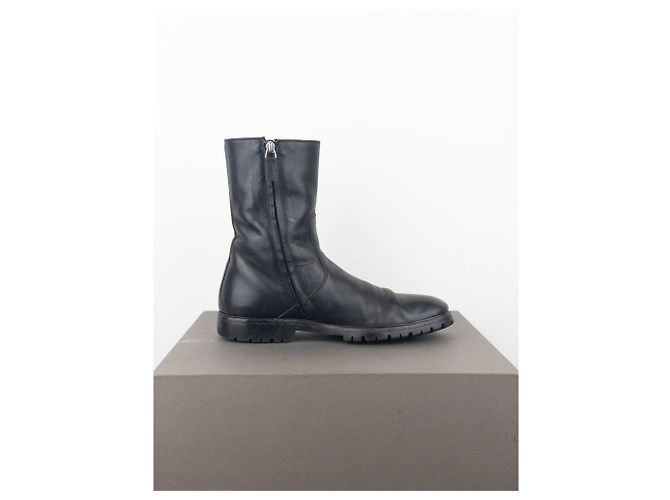 Prada Stivali da moto con suola lug Gucci di Tom Ford anni 2000 Nero - vista 6