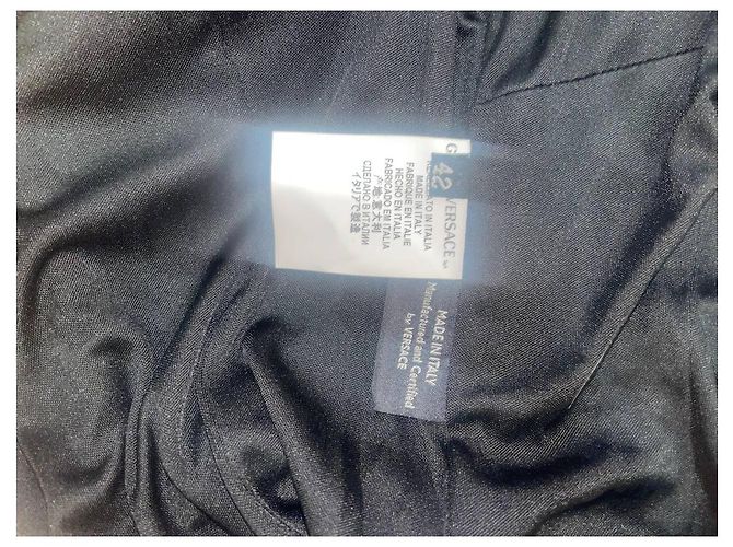 Vestido ajustado adornado Versace Negro Púrpura - vista 4