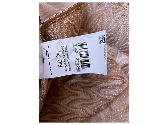 Missoni Zig Zag Strickkleid Braun Beige Golden - Ansicht 4