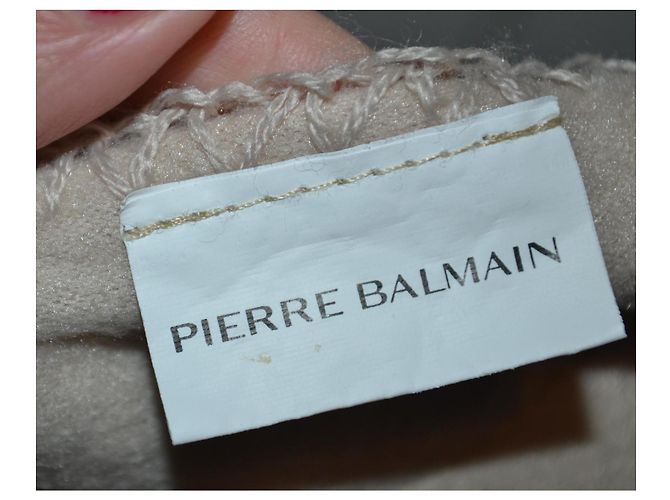 Capa Pierre Balmain beige con bolsillos - vista 6