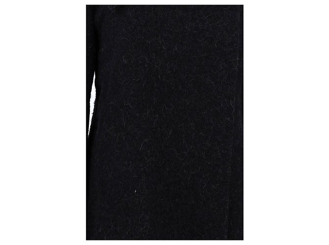 Lemaire Charcoal wool coat - view 3