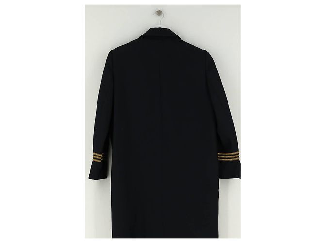 The Kooples Navy coat Navy blue - view 4