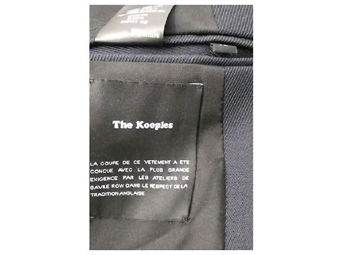 The Kooples Navy coat Navy blue - view 5