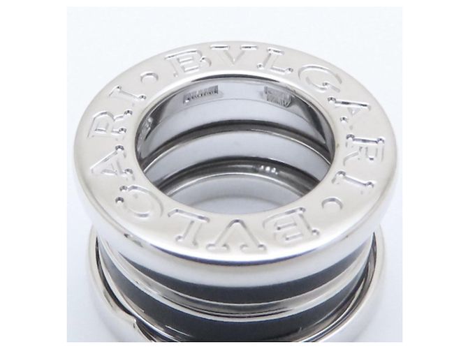 Bulgari Collana Bvlgari B.zero1 in oro bianco 18K e ceramica nera - vista 7