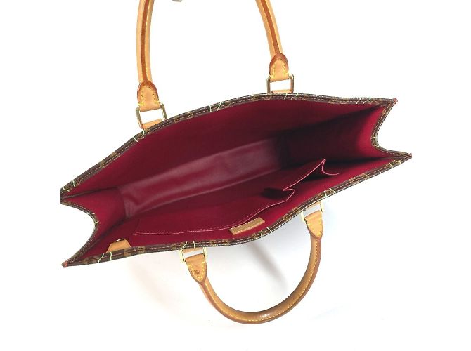 Borsa Tote Pla Monogramma Ciliegia Louis Vuitton Marrone Rosso - vista 12