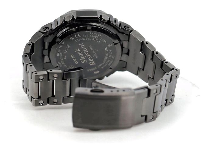 Autre Marque Edelstahl-Uhr Casio G-SHOCK GM-B2100 Schwarz - Ansicht 2