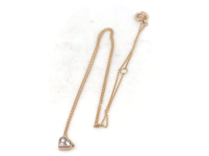 Autre Marque Collana in diamante Au750 Ponte Vecchio Rosa - vista 2