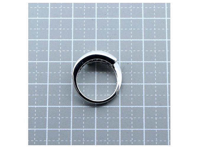 Autre Marque Anello in diamante e zaffiro rosa Au750 Joune - vista 6
