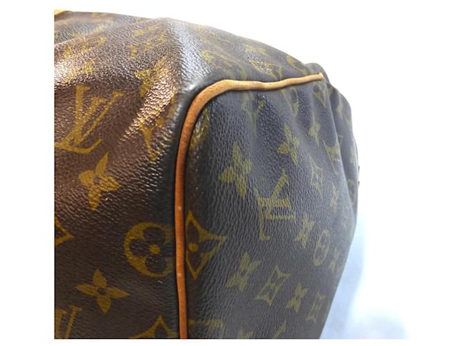 Louis Vuitton Keepall 55 Monogram - MI881 Marrone - vista 15