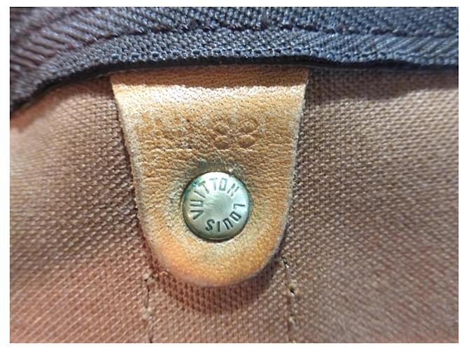 Louis Vuitton Keepall 55 Monogram - MI881 Marrone - vista 19