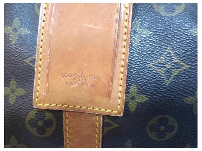 Louis Vuitton Keepall 55 Monogram - MI881 Marrone - vista 3